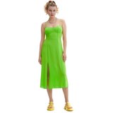 Cropp ženska haljina s naramenicama - Zelena 1451S-76X | shoptok.hr