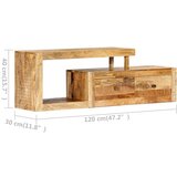 TV omarica 120x30x40 cm trden mangov les | Shoptok.si