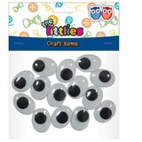 Luna plastične oči 20x15mm 14kom | shoptok.hr
