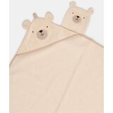 Sinsay Pamučni ručnik s kapuljačom s motivom medvjedića i krpom za pranje 2 pack | shoptok.hr