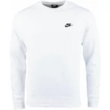 Nike SPORTSWEAR CLUB Muška dukserica, bijela, veličina