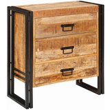 vidaXL Ormarić / Komoda Smeđa 66 x 33 x 70 cm masivno drvo manga | shoptok.hr