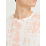 WE Fashion Majica oranžna / svetlo oranžna / bela | Shoptok.si