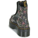 Dr. Martens Gležnjarji Sinclair Decayed Roses Classic Tumbled Nappa Črna | Shoptok.si
