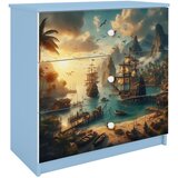  Dječja komoda - BROD - plava | shoptok.hr