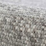 Kayoom RAVNO TKANA PREPROGA 120/170 cm tkano srebrne barve | Shoptok.si