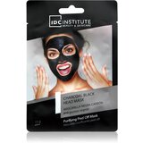 IDC INSTITUTE Charcoal Blackhead Mask Peel-Off maska protiv mitesera s aktivnim ugljenom 15 g | shoptok.hr