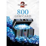 ArenaNet guild wars 2 800 gems card official website key europe | Eponuda.com