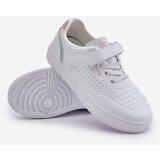 Big Star Children's sneakers made of eco-leather with Velcro Big Star white | Shoptok.si