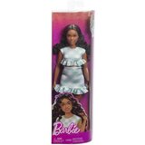  Barbie: Modna lutka Fashionista v zeleno-beli karirani obleki - | Shoptok.si