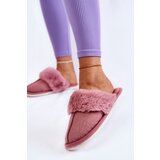 Boto Women's Warm Slippers With Fur Dark pink Franco | ePonuda.com