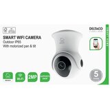 Deltaco SMART HOME Vanjska WiFi Kamera s Pokretnim Mehanizmom, IP65, 2MP, Senzor Pokreta, Bijela | shoptok.hr
