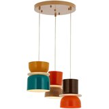Opviq Av-1844-3T-Bsa turquoisebrownred chandelier | ePonuda.com