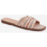 Boto Classic Women's Flat Sandals Beige Scazze | Shoptok.si