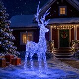  Božićna LED figura soba 1000 LED lampica Plava Slike