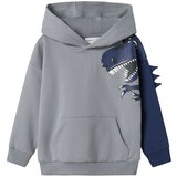 name it pulover DH 13246680 NMMNASH LS NREG SWEAT WH BRU BOX M plava 122/128 Cijene