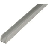 KANTOFLEX U-profil (2.000 x 18 x 20 mm, Debelina: 1,3 mm, Aluminij, Srebrna) | Shoptok.si