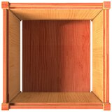  Vrtna sadilica voštano smeđe boje 60 x 60 x 60 cm od borovine | shoptok.hr