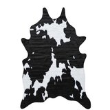 XXXL tkana preproga rodeo 150/200 cm črna, bela u
