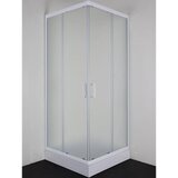 Sanotechnik kvadratna tuš kabina z drsnimi vrati q-line 80x80x190 (BQ80WMN) | Shoptok.si