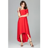 Lenitif Ženska haljina K485 crvena crveno crveno Cene