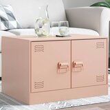 Furnova Klubska mizica roza 67x50x44 cm jeklo, (21913196) | Shoptok.si