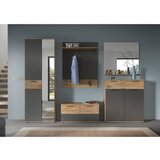 MID.YOU Predsoba Mason, 5-Delno, Siva, Barva Hrasta | Shoptok.si