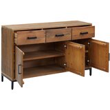  Komoda smeđa 110 x 35 x 70 cm od masivne borovine | Eponuda.ba