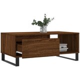  Stolić za kavu smeđa boja hrasta 90x50x36,5cm konstruirano drvo | shoptok.hr