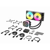Corsair kuler za PC iCUE LINK TITAN 240 RX AIO/240mm ventilator/RGB/crna cene