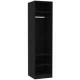 The Living Store Garderobna omara črna 50x50x200 cm iverna plošča - Garderobna Omara, (21419676) | Shoptok.si