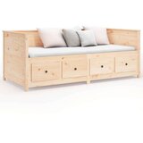  Dnevna postelja 100x200 cm trdna borovina, (21073720) | Shoptok.si