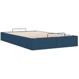  Otomanski okvir kreveta bez madraca plavi 120x200 cm od tkanine | shoptok.hr
