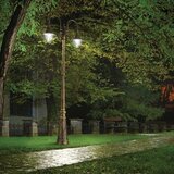 Ideal Lux - Spoljašnja lampa CIMA 2xE27/52W/230V 216 cm IP43 patina | Eponuda.com