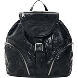 Desigual Nahrbtniki BACK_SIROCO TULA MINI BLA 26WAKP06 Črna Cene