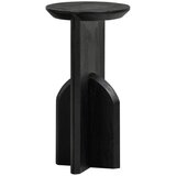 WOOOD Okrogla stranska mizica iz masivne akacije ø 30 cm Kioni – | Shoptok.si