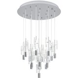 Eglo 390477 - led luster na sajli alemdina 15xLED/2,6W/230V 2200/3000/4000K hrom | Eponuda.com