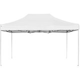 vidaXL Profesionalni šotor za zabave aluminij 4,5x3 m bel | Shoptok.si