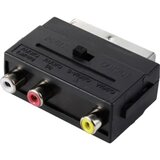 SpeaKa Professional SP-13442696 SCART adapter [3x klinken - 1x SCART-sklopka] crna | Eponuda.ba