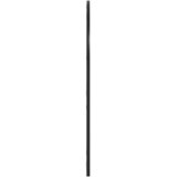 Zidno ogledalo crno 80x80 cm lučno željezno | Eponuda.com