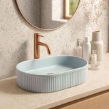 REA Bath Umivalnik na podstavku Vanda Baby Blue Matt | Shoptok.si