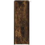  Stalak za kišobran s pohranom Dimljeni hrast 20 x 20 x 55,5 cm | shoptok.hr