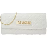 Love Moschino Pismo torbica zlatna / bijela