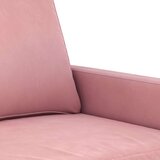  2-dijelni set sofa s jastucima ružičasti baršunasti | shoptok.hr