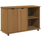  Mobilni ormar s kotačem Medeno smeđa 100 x 39 x 65 5 cm - boja meda | shoptok.hr