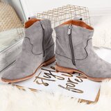 Resti Gray cowboy boots on a wedge Bertold - Footwear | ePonuda.com