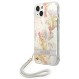 Guess OVITEK HARDCASE ZA IPHONE 14 PLUS 6.7' VIJOLIČEN PAŠEK Z ROŽICAMI, (21833957) | Shoptok.si