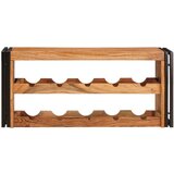  Stalak za vino Smeđa 100 x 45 x 33 cm Čvrsto drvo akacije | shoptok.hr