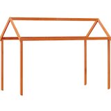 Furnova Streha za otroško posteljo rjava 207x80,5x151,5 cm borovina, (21918620) | Shoptok.si