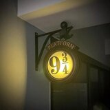 Venisymlis Viseča Nočna Lučka 9 3/4, Kovinska Stenska Viseča Svetilka, Darilo Za Ljubitelje Filmov Ob 20. Obletnici, (22068133) | Shoptok.si